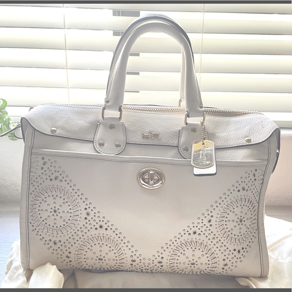 Embellished Coach handbag. Rare Find